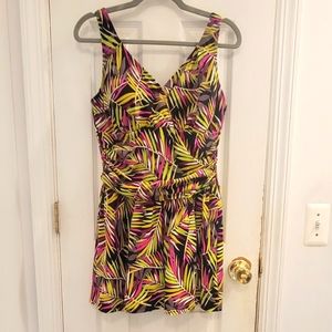 d&Co Beach Swim Dress Sz 14
